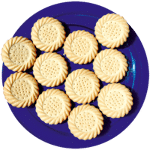 Picture of a plate of biscuits