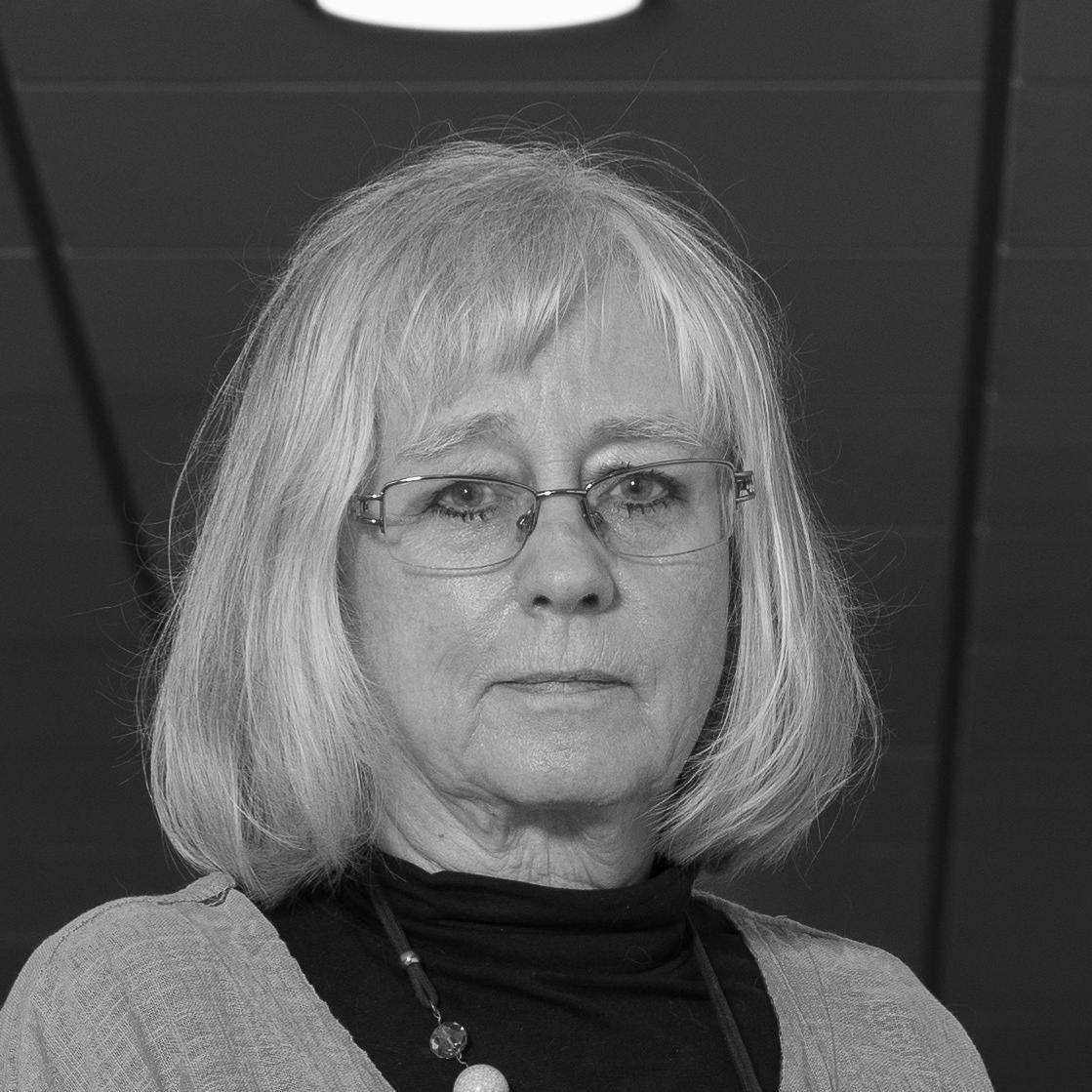 Black and white headshot of Ruth Pickersgill